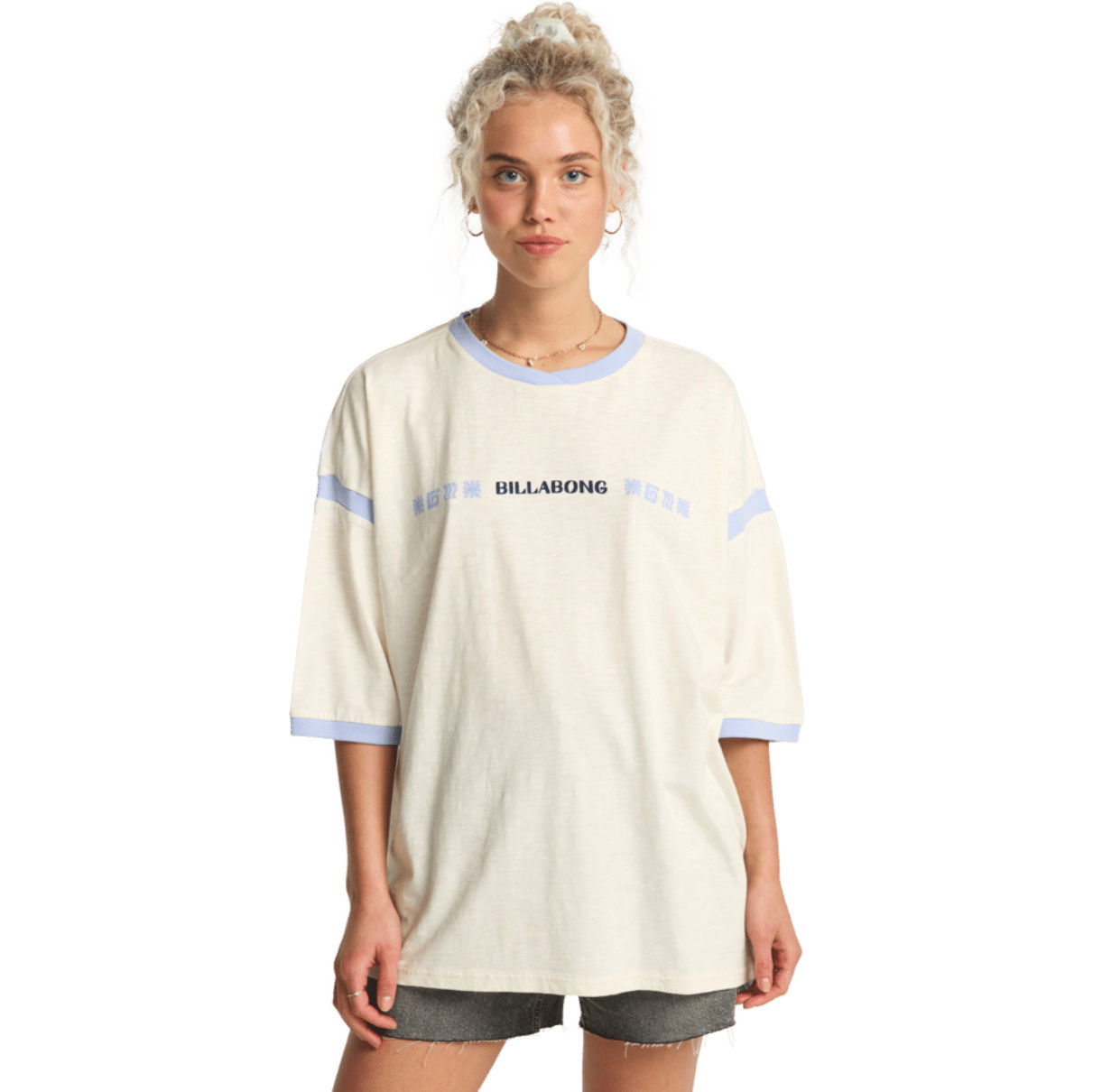 2026 Billabong S Water Dreams Strikketop Til Kvinder EBJKT00123 - Salt Crystal